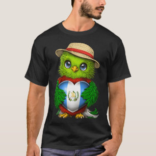 Guatemalaн Quetzal Bird T-Shirt