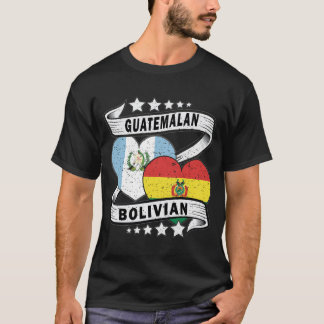 Guatemalan And Bolivian Flag T-Shirt
