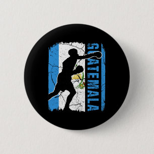 Guatemalan Boxing Team Guatemala Flag Boxing Glove Button