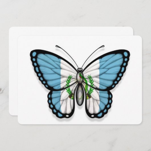 Guatemalan Butterfly Flag (Front/Back)