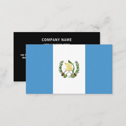 Guatemalan Flag Flag of Guatemala Business Card
