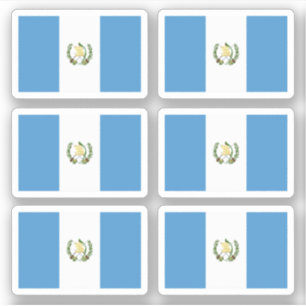Guatemalan flag sticker