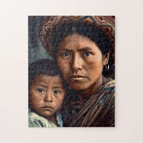 Guatemalan Mother and Child Puzzle