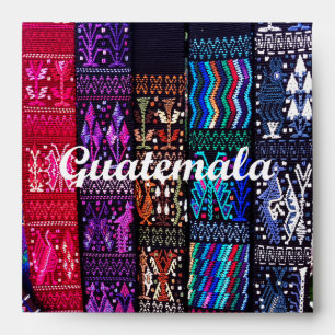 Guatemalan textile designs. envelope
