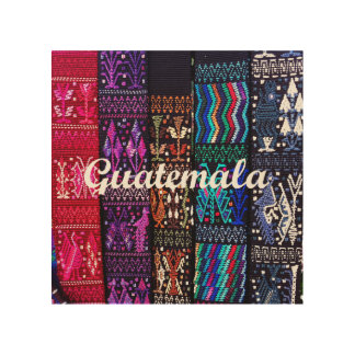 Guatemalan textile designs. wood wall art