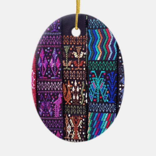 Guatemalas beautiful design ceramic ornament