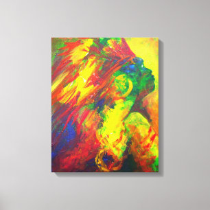 Guatiguana the Taino 2011 Canvas Print