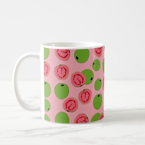 Guava Fruit Pattern  Coffee Mug