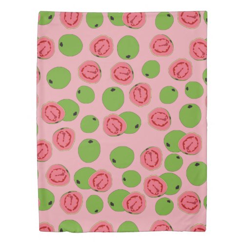 Guava Fruit Pattern   Duvet Cover