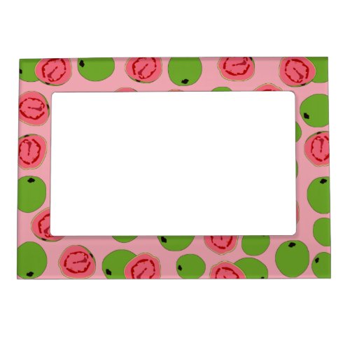 Guava Fruit Pattern  Magnetic Frame