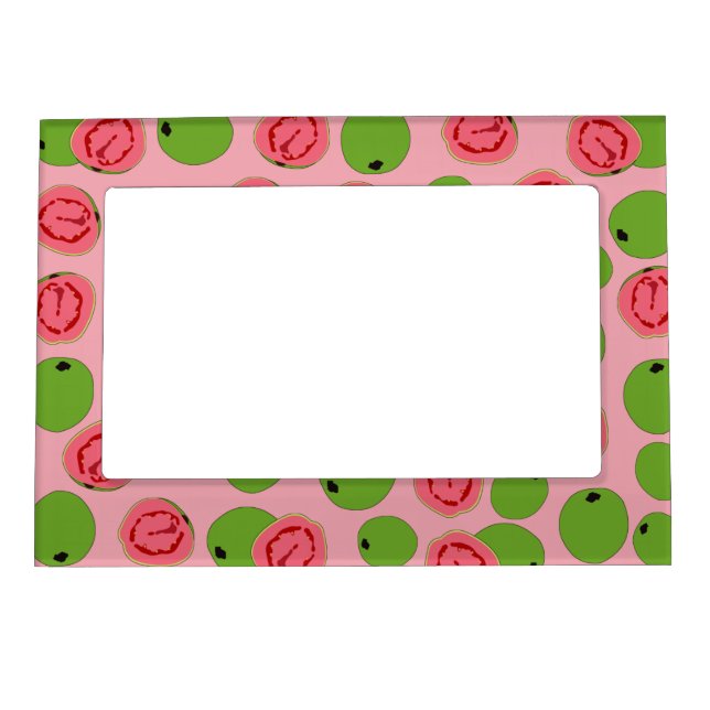 Guava Fruit Pattern  Magnetic Frame (Front)