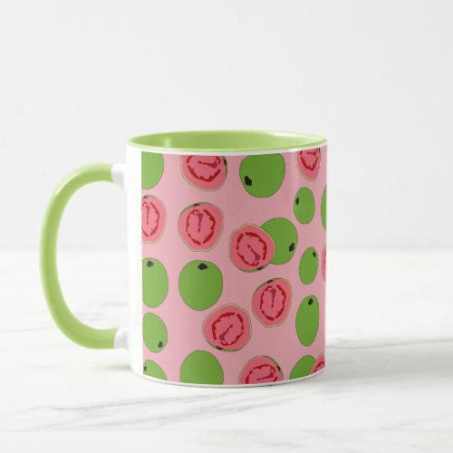 Guava Fruit Pattern  Mug