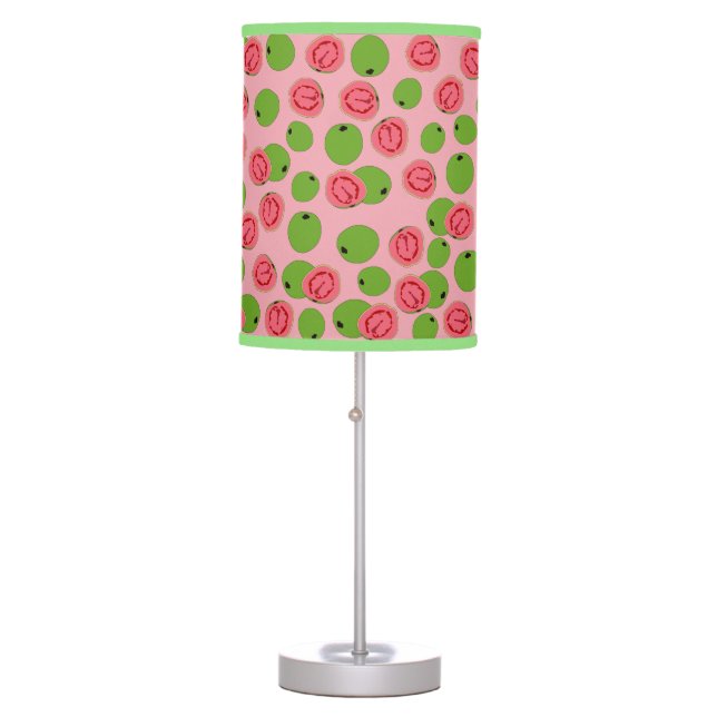 Guava Fruit Pattern   Table Lamp (Front)