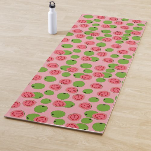 Guava Fruit Pattern  Yoga Mat