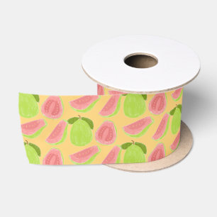 Guava Fruit Satin Ribbon