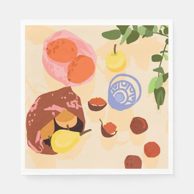 Guava Grove Gala Napkins (Front)