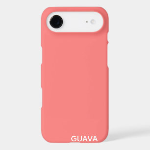 Guava pink color name iPhone 17 air case