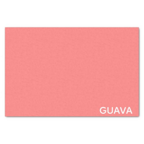 Guava pink color name tissue paper