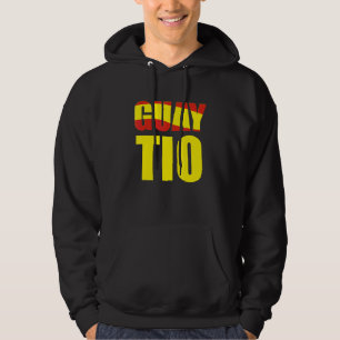 Guay Tio Spain Saying Slang Proud España Flag Cult Hoodie