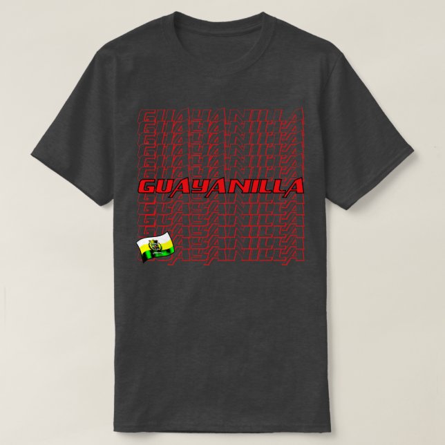 Guayanilla Cascade text T-Shirt (Design Front)
