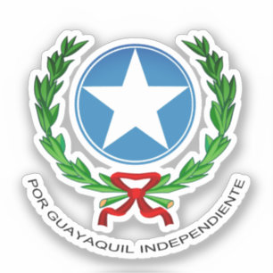 Guayaquil coat of arms sticker