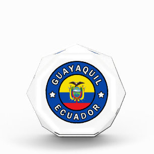 Guayaquil Ecuador Acrylic Award