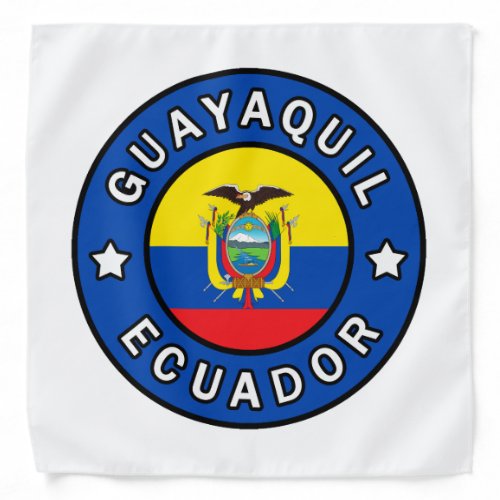 Guayaquil Ecuador Bandana