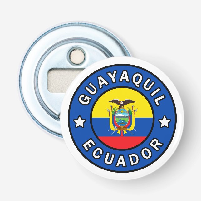 Guayaquil Ecuador Bottle Opener (Front)