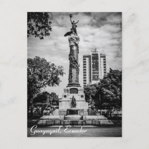 Guayaquil, Ecuador Parque Centenario Postcard