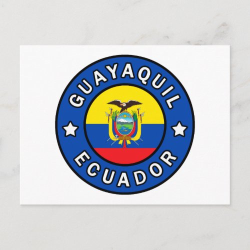 Guayaquil Ecuador Postcard