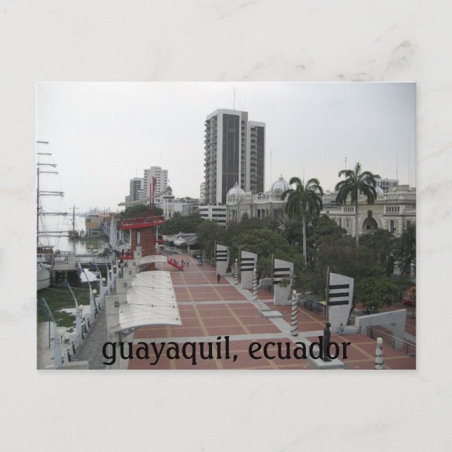 guayaquil, ecuador postcard (Front)