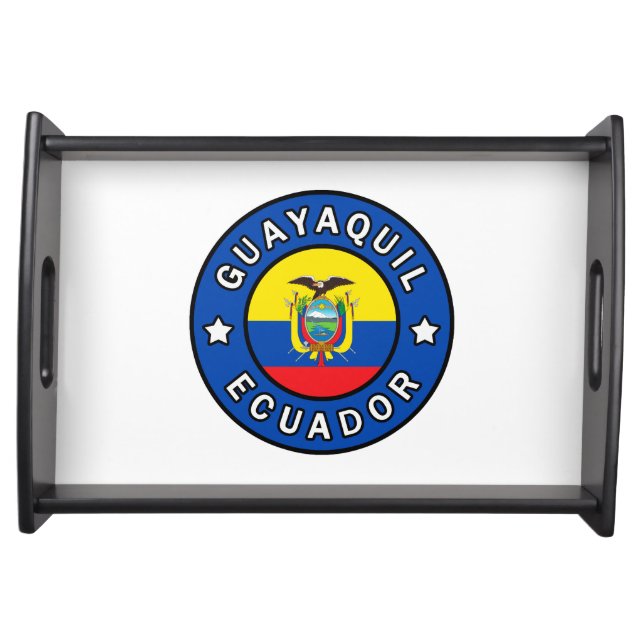 Guayaquil Ecuador Serving Tray (Front)