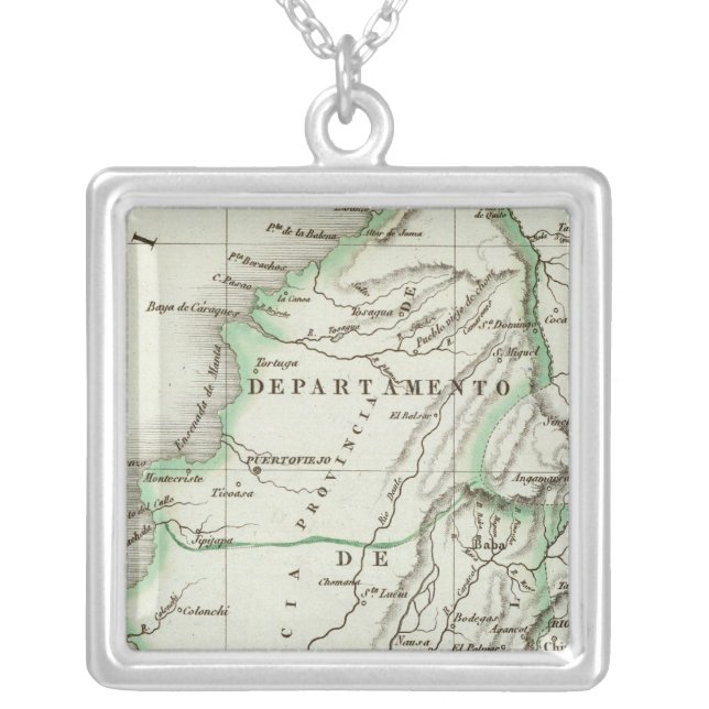 Guayaquil Silver Plated Necklace (Front)