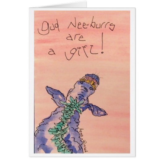 Gud Nee-burrs Cards (Front)