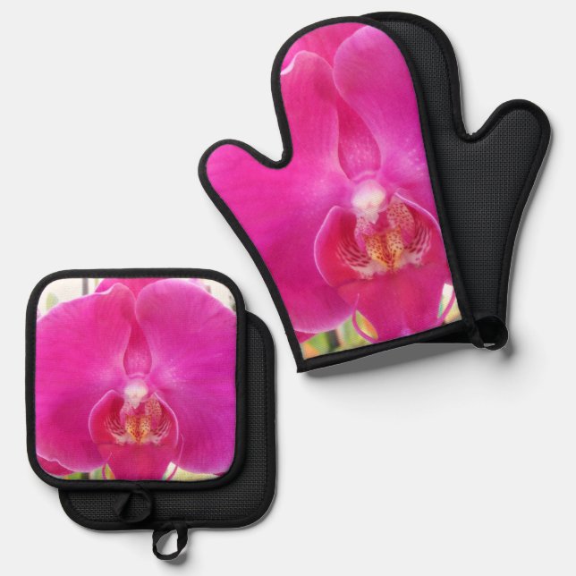 Guda Oven Mitt & Pot Holder Set (Front/Back)