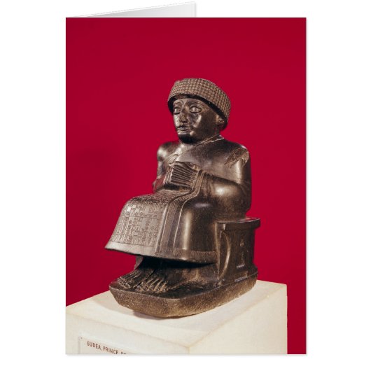 Gudea, Prince of Lagash, dedicated to Cards (Front)