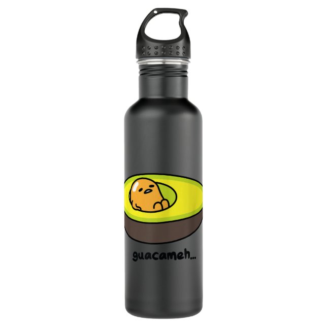 Gudetama Guacameh Avocado Guacamole  Stainless Steel Water Bottle (Front)