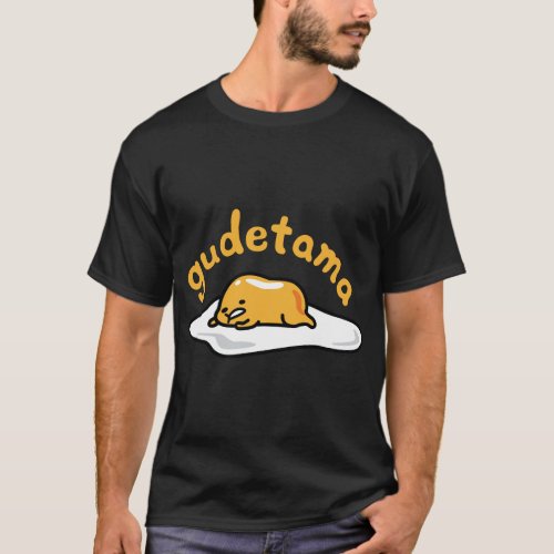 Gudetama The Lazy Egg Classic Logo Hoodie T_Shirt