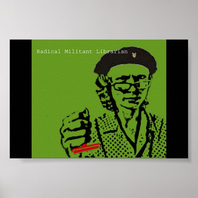 Guerilla Librarian Poster (Front)