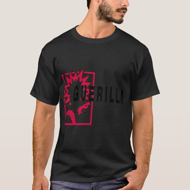Guerilla (Red Face) T-Shirt (Front)