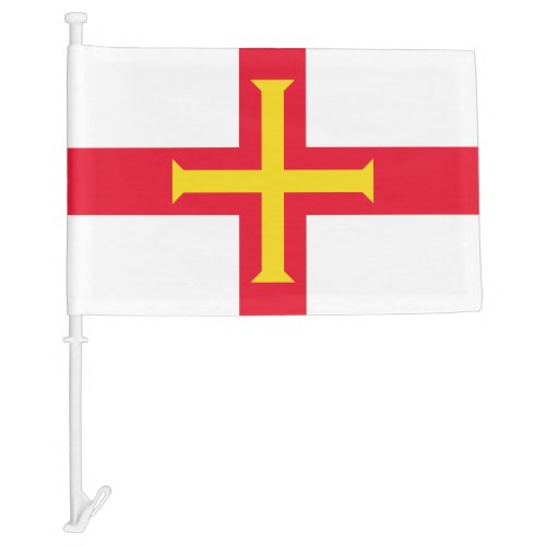 Guernsey Car Flag