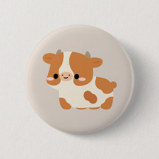Guernsey Cow Button