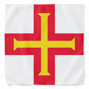 Guernsey flag bandana