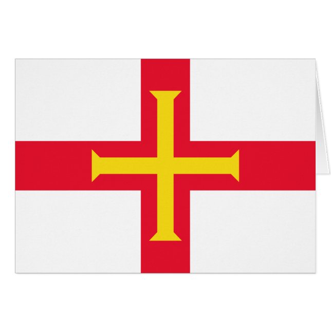 Guernsey Flag Cards (Front Horizontal)
