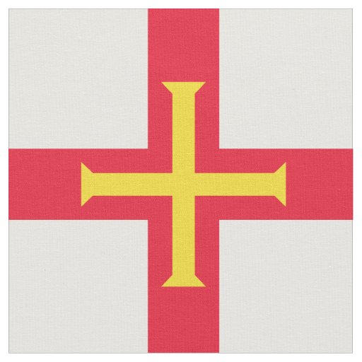 Guernsey flag fabric