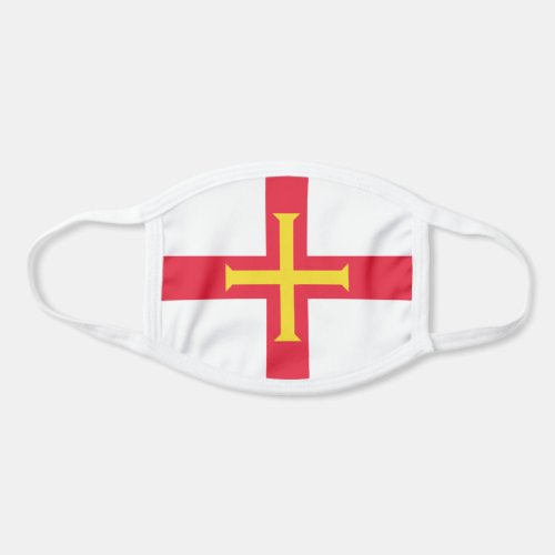 Guernsey Flag Face Mask