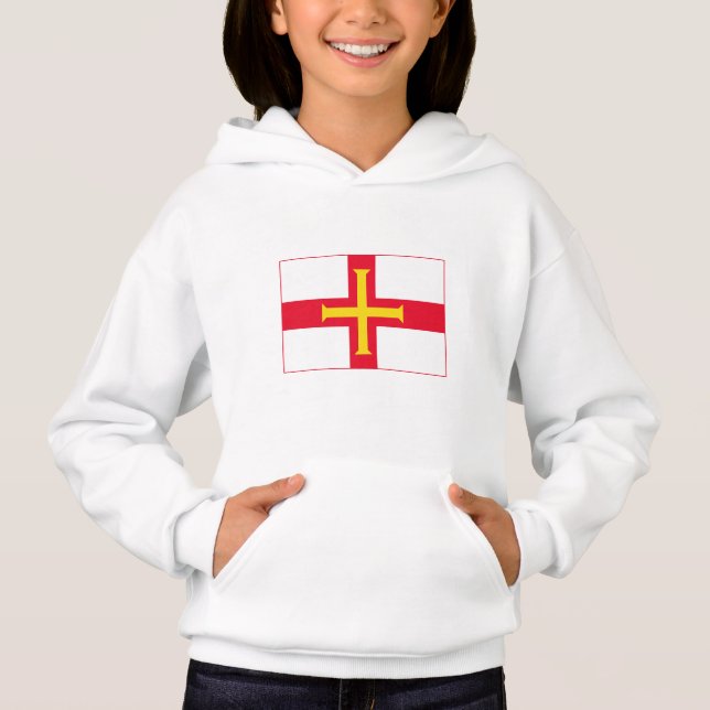 Guernsey Flag Hoodie (Front)