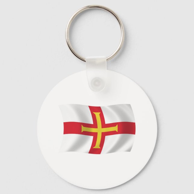 Guernsey Flag Keychain (Front)