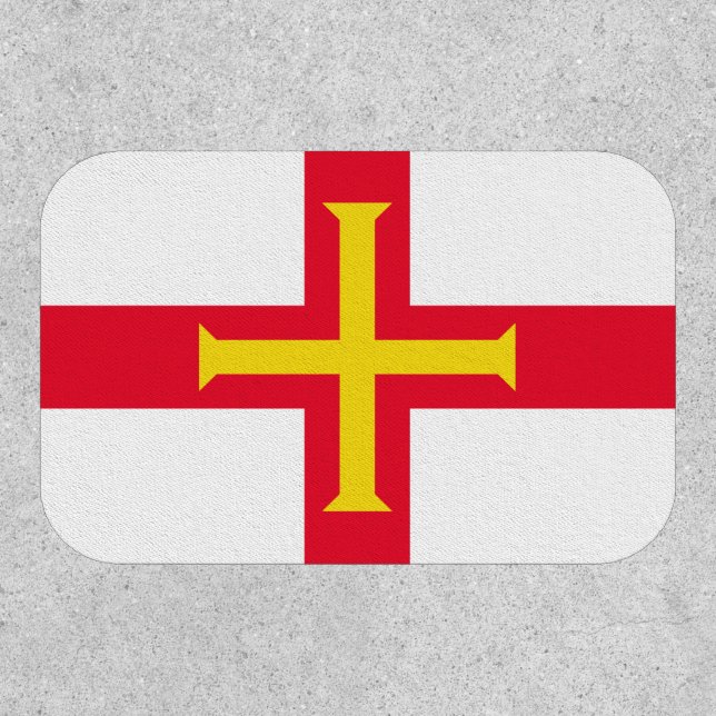 Guernsey Flag Patch (Front)