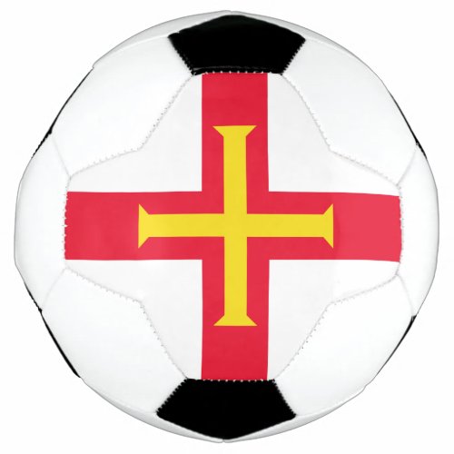 Guernsey Flag Soccer Ball